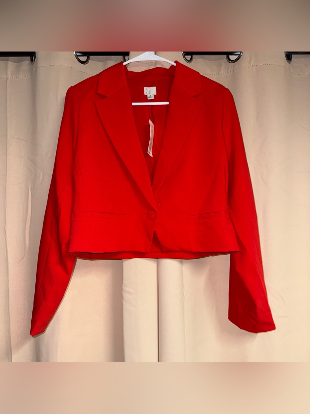 NEW a new day cropped blazer